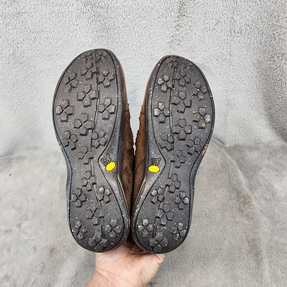 Smartwool x Timberland Shoes Womens Size 6.5 Brown Suede Vibram Ecostep Boots - Picture 11 of 15